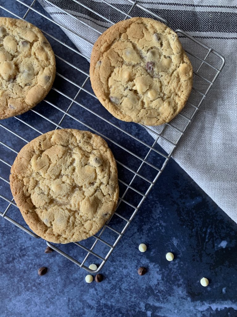 Double Chocolate Chip Cookies.