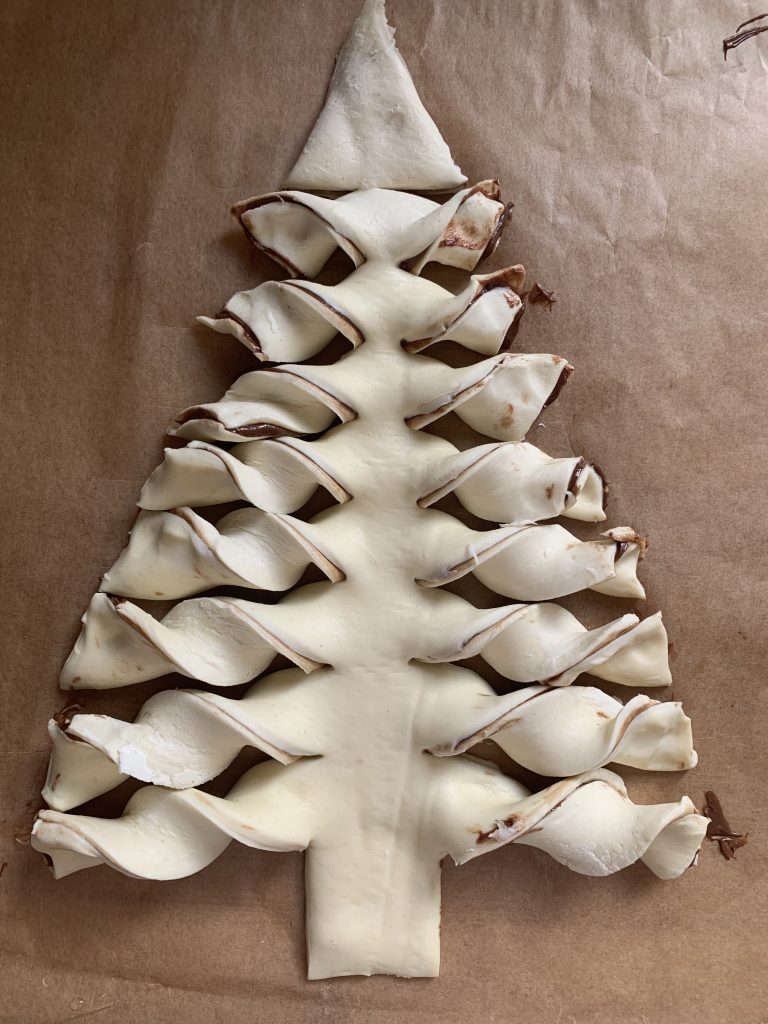 Chocolate Twist Christmas Tree.