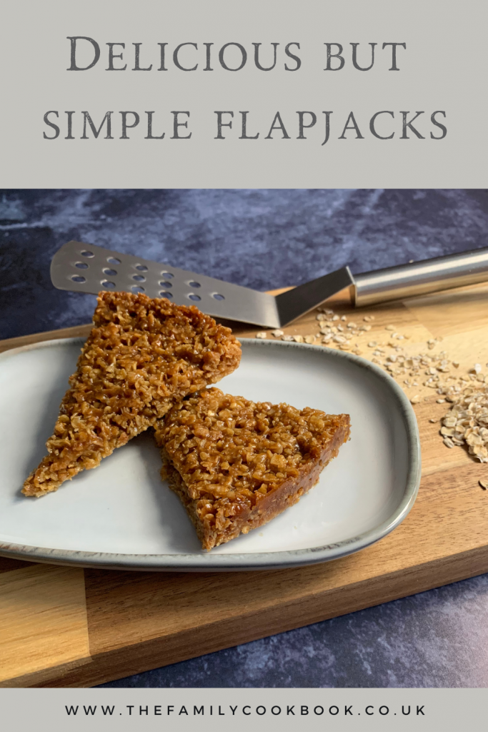 Delicious but simple flapjacks