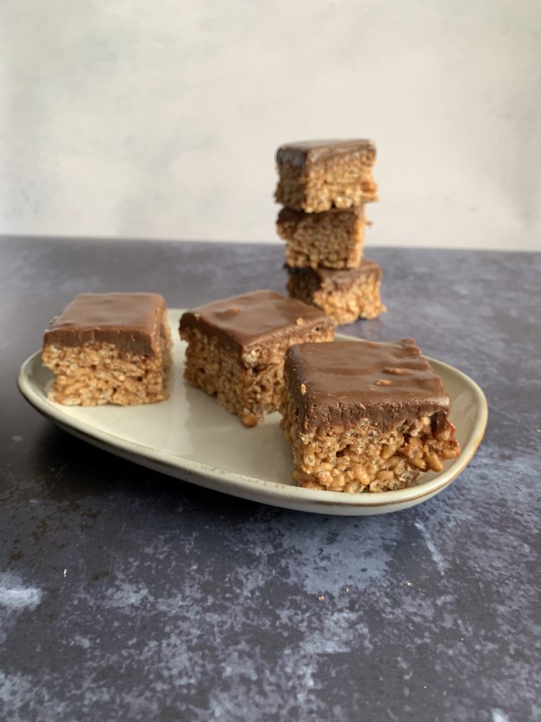 Delicious Mars Bar rice crispy cakes 