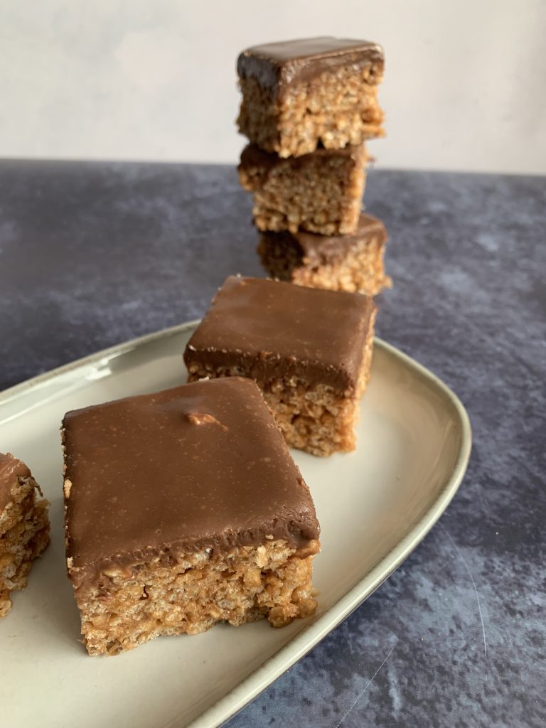 Delicious Mars Bar rice crispy cakes 