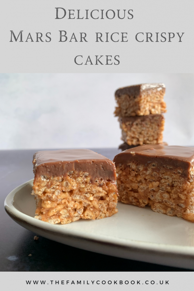 Delicious Mars Bar rice crispy cakes