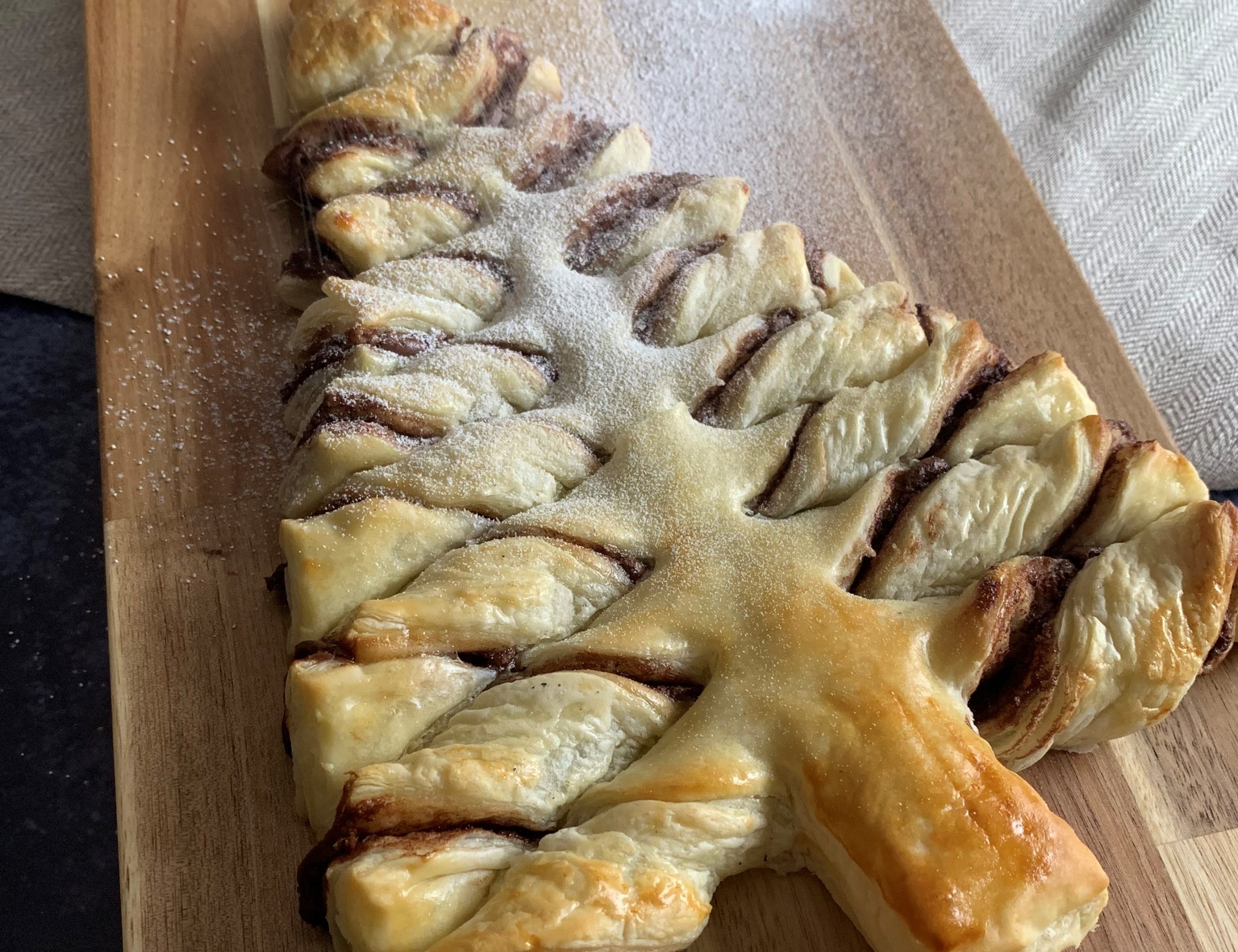 Chocolate Twist Christmas Tree.