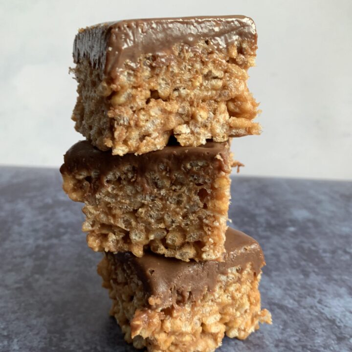 Delicious Mars Bar rice crispy cakes