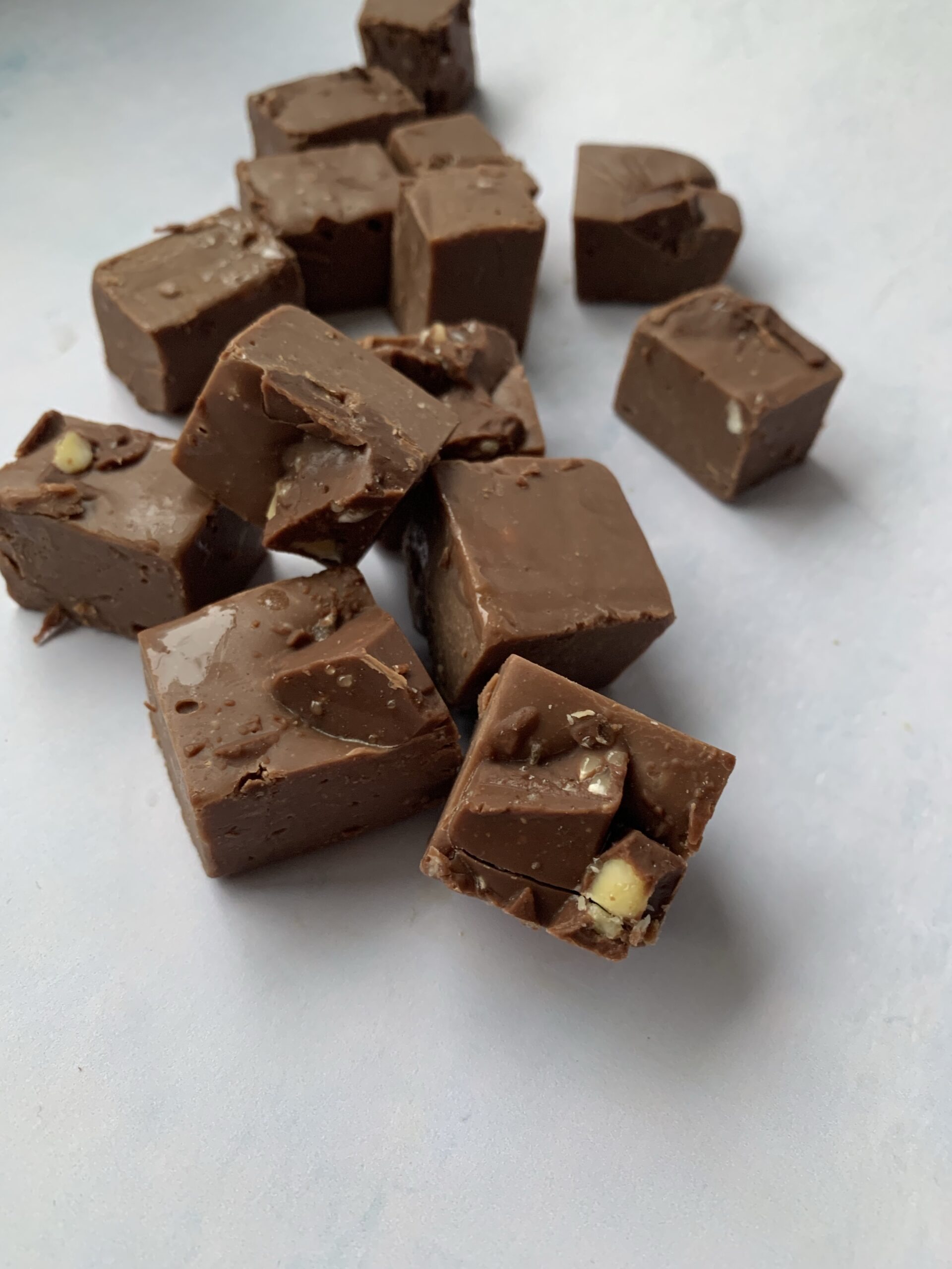 3 Ingredient slow cooker Toblerone fudge