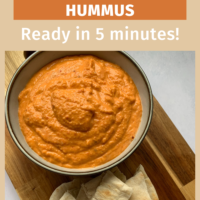 Delicious Red Pepper Hummus Recipe