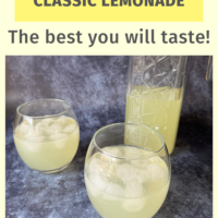 Best Classic Homemade Lemonade You Will Ever Try!