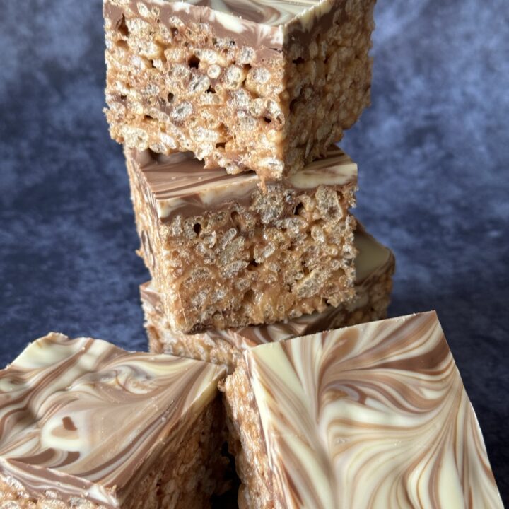 Chocolate Rice Krispie Squares